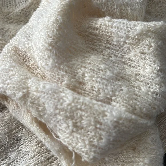 Clu + Willoughby Knitted Lace Cardigan l SIZE S - Picture 7 of 8